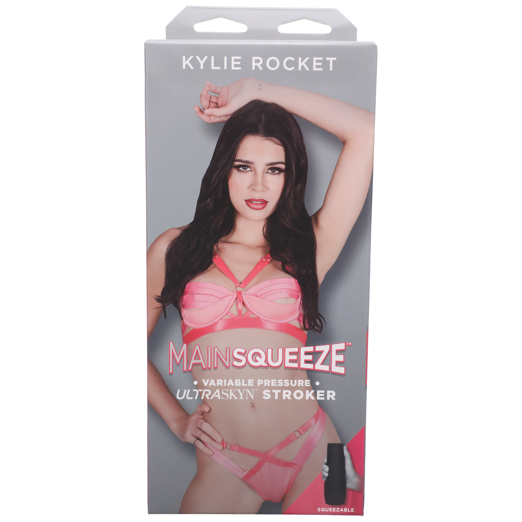 Doc Johnson - Main Squeeze - Kylie Rocket - Ultraskyn Stroker - Pussy - Vanilla - Masturbation Aids for Males