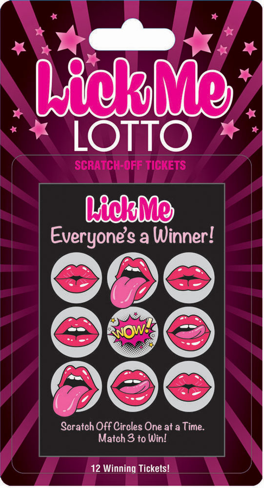 Little Genie - Lick Me Lotto 12 Winning Tickets! - Novelties & Games