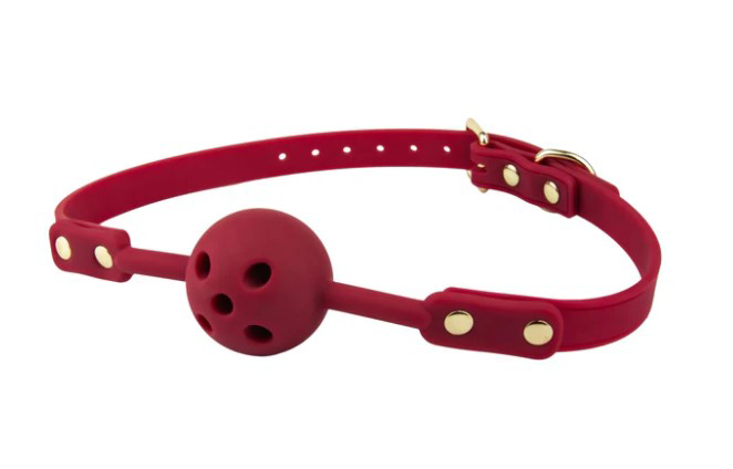 Blush - Temptasia Ardor- Ball Gag - Red - Bondage & Fetish Toys