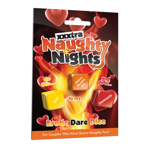 Creative Conceptions - Xxxtra Naughty Nights Dice - Novelties & Games