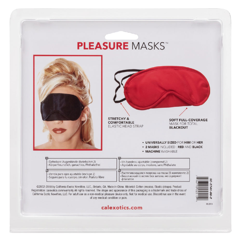 CalExotics - Pleasure Masks 2 Pack - Bondage & Fetish Toys