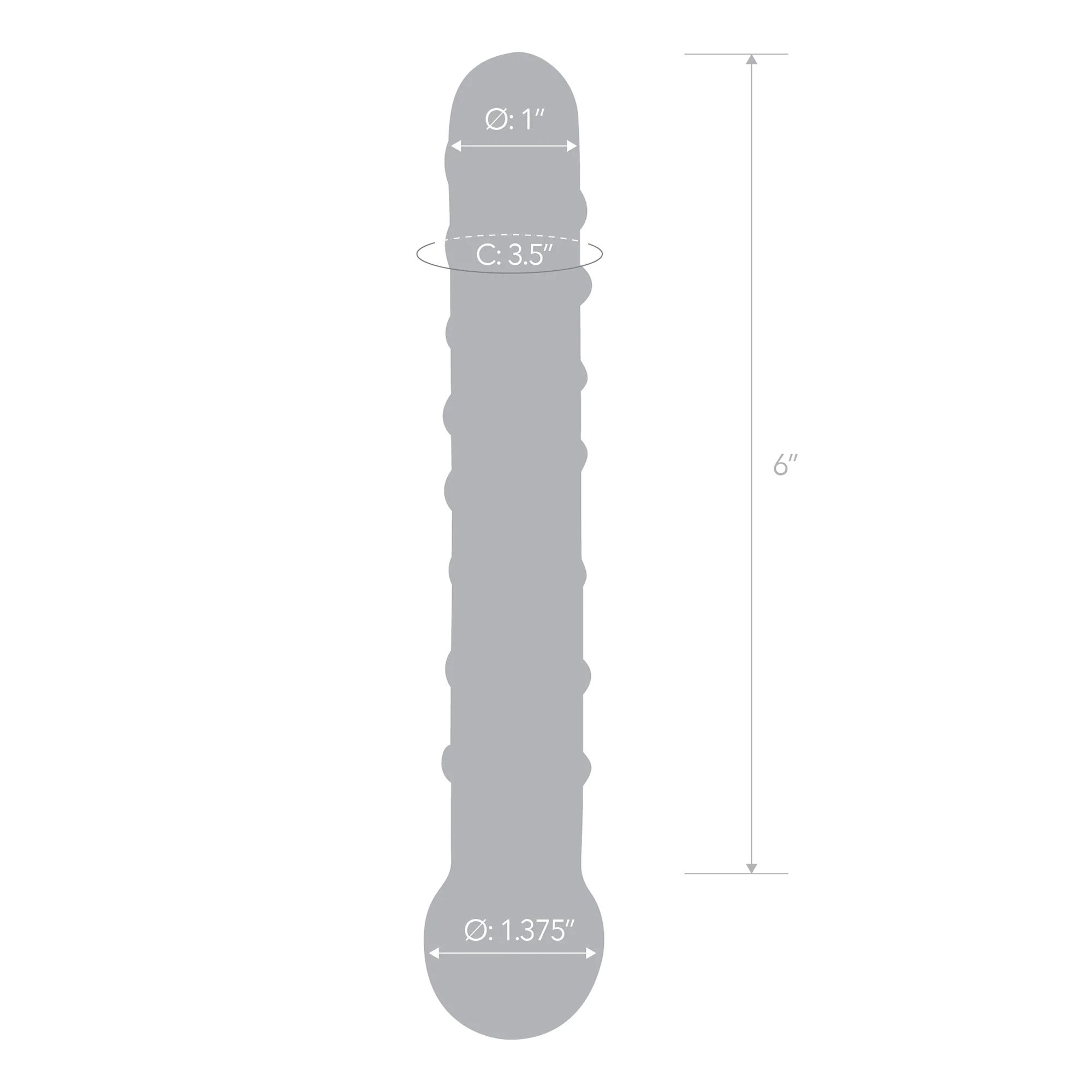 Electric Novelties - Callisto Clear Glass Dildo - Dildos
