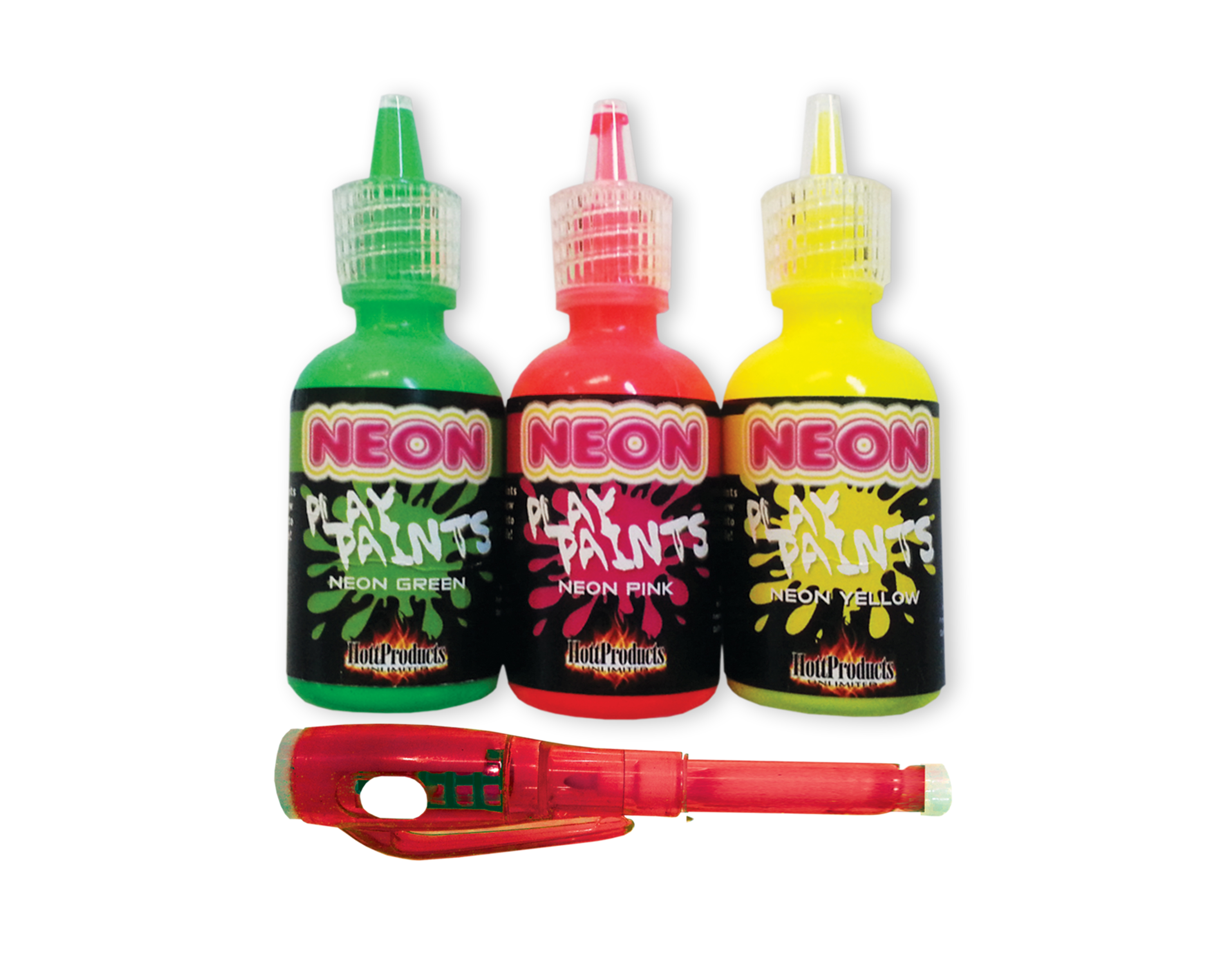Hott Products - Neon Play Paints - Bath & Body