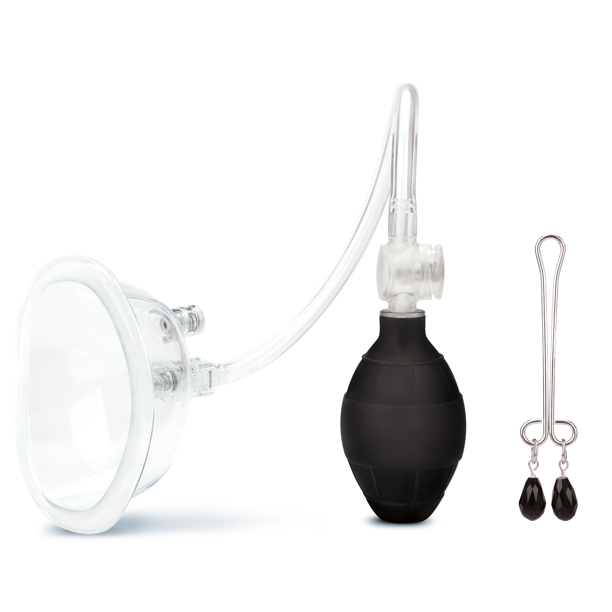 Electric Eel Lux Fetish Deluxe Pussy Pump with Quick-Release Valves