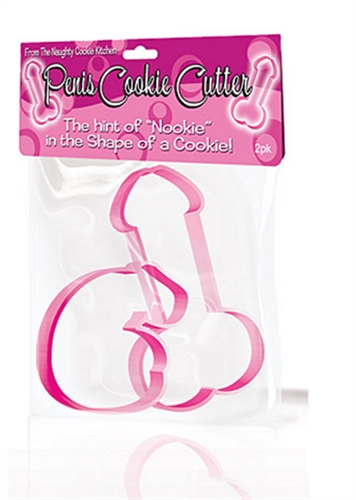 Hott Products - Penis Cookie Cutter - 2 Pack - Bachelor & Bachelorette Items