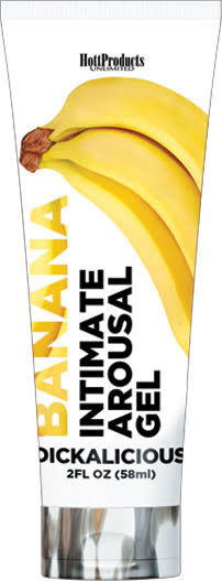 Hott Products - Dickalicious - Banana - 2 Fl. Oz. - Lubricants, Creams & Glides