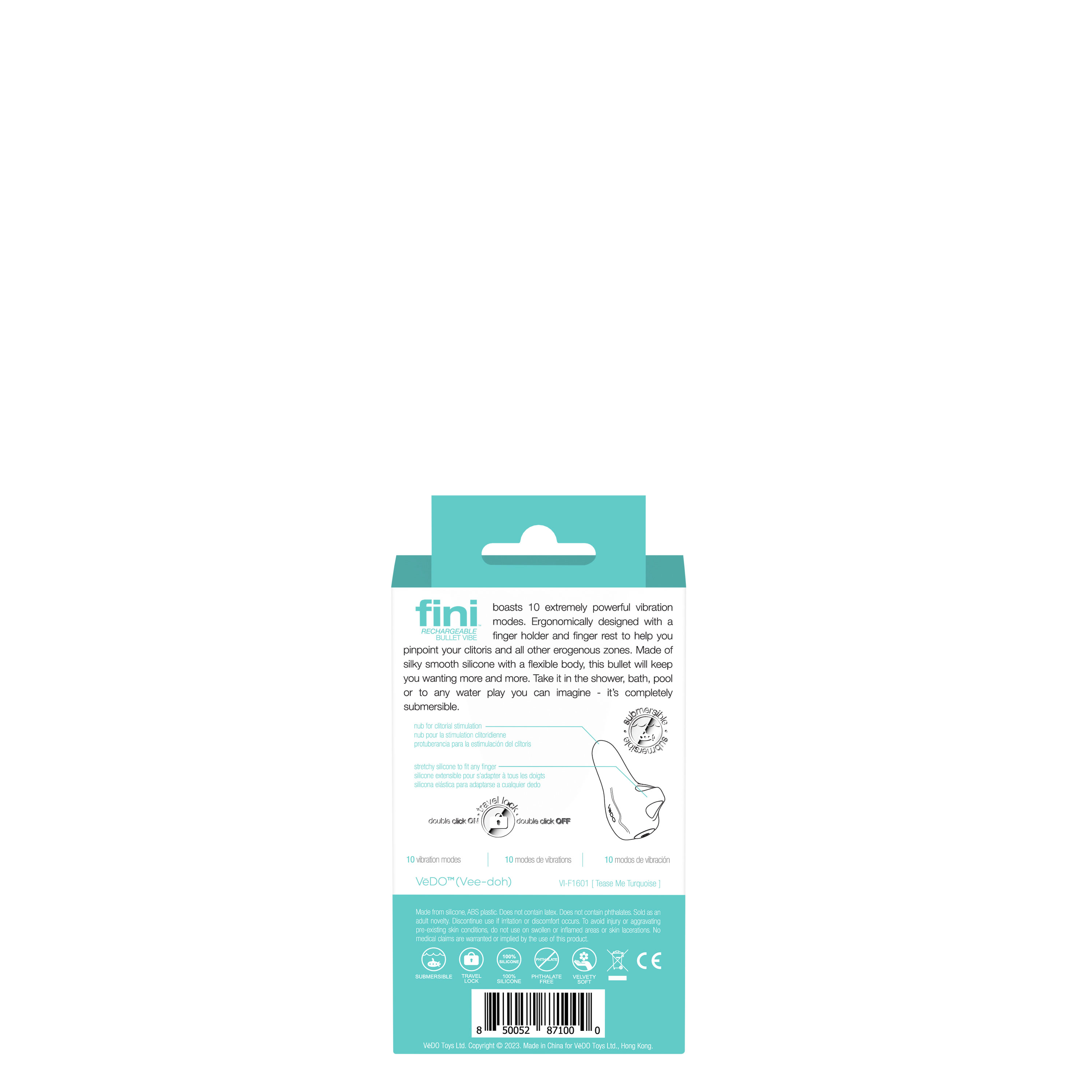 VeDO - Fini Rechargeable Bullet Vibe - - Clit Stimulators