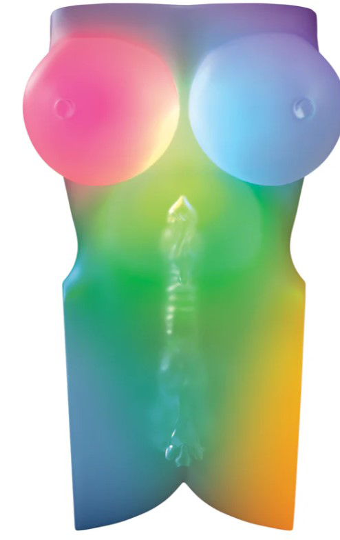 Pipedream - Pdx Elite After Dark Series Go-Go Bator Led Mega Masturbator - Frosted - Masturbation Aids for Males
