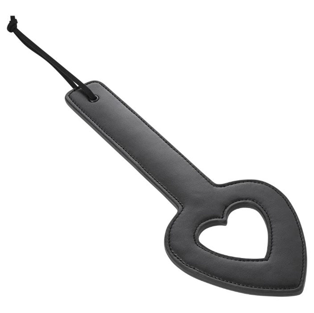 Sportsheets - Sex and Mischief Shadow Heart Paddle - Bondage & Fetish Toys