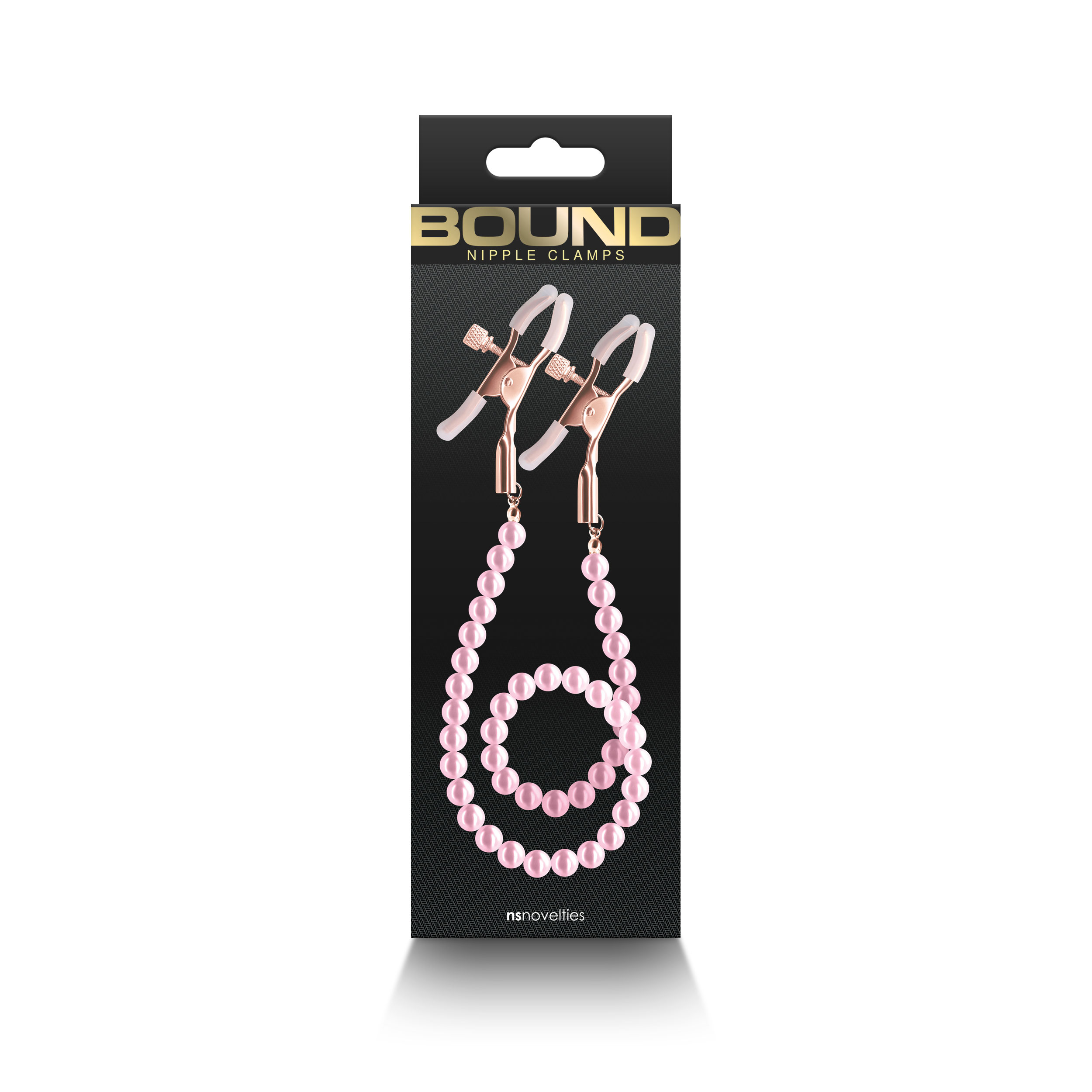 nsnovelties - Bound - Nipple Clamps - Dc1 - Pink - Nipple Stimulators