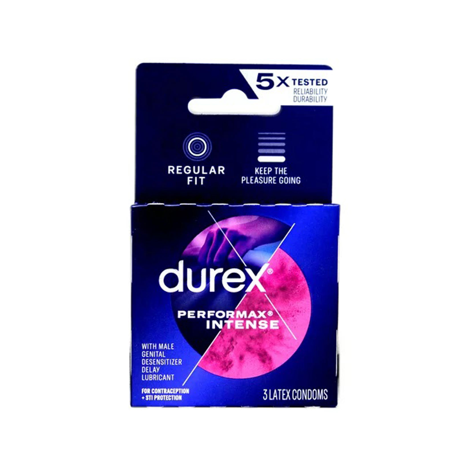 Paradise Marketing - Durex Performax Intense - 3 Pack - Condoms