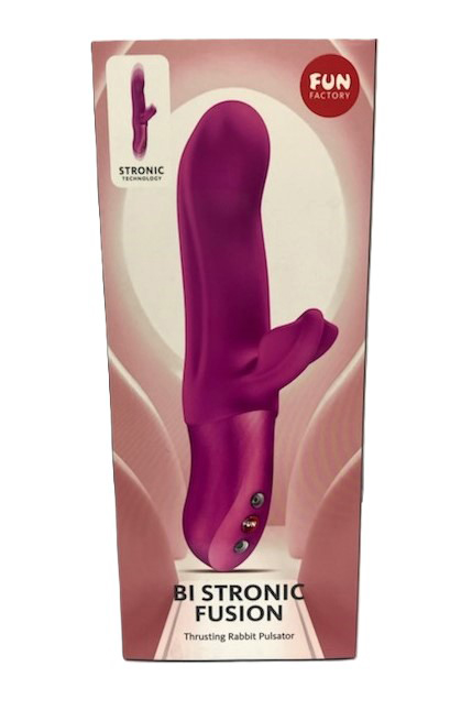 Fun Factory - Bi Stronic Fusion Thrusting Rabbit Pulsator - Magenta - Vibrators