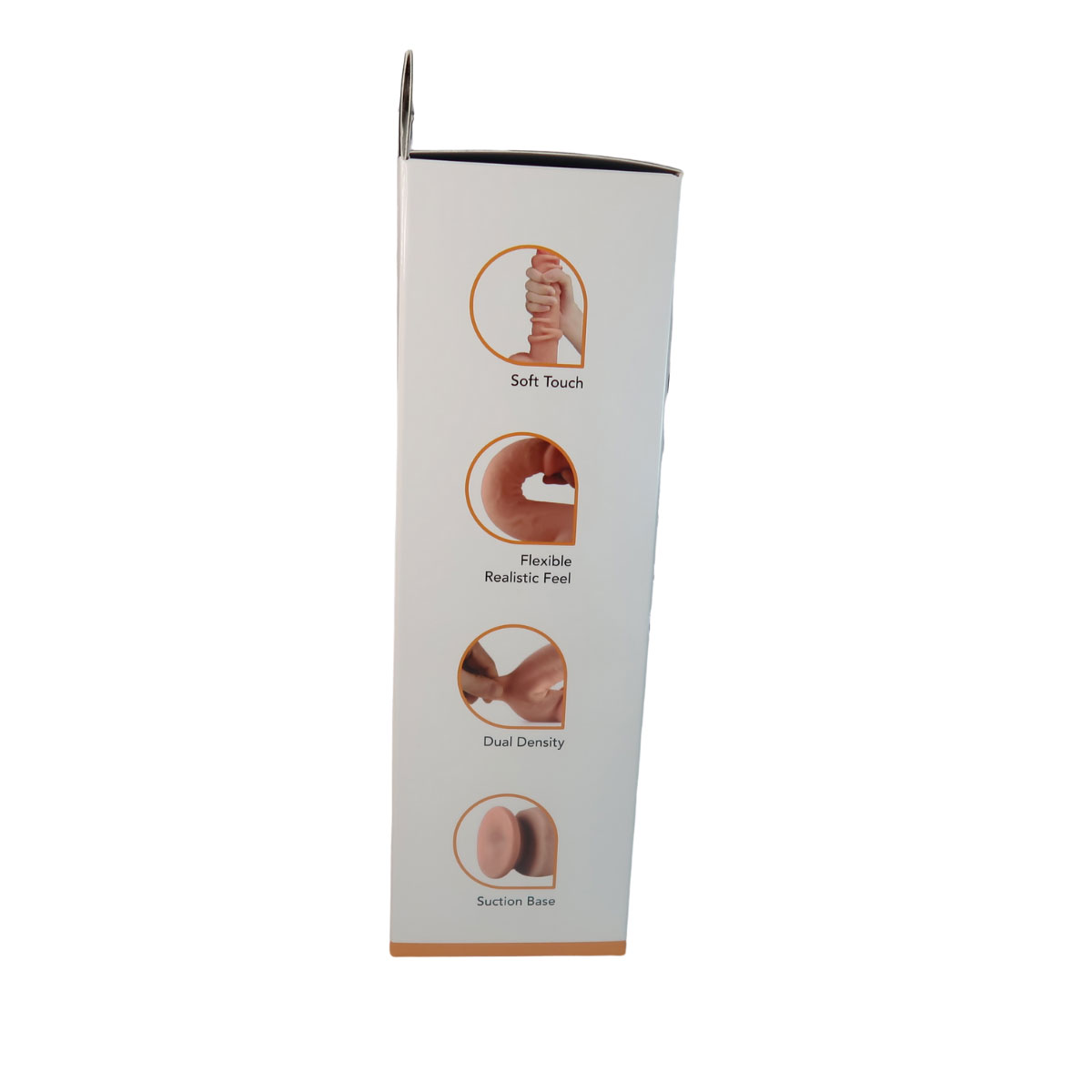 Viben Real Skin 7.5" Dual Layer Dildo - Light Brown