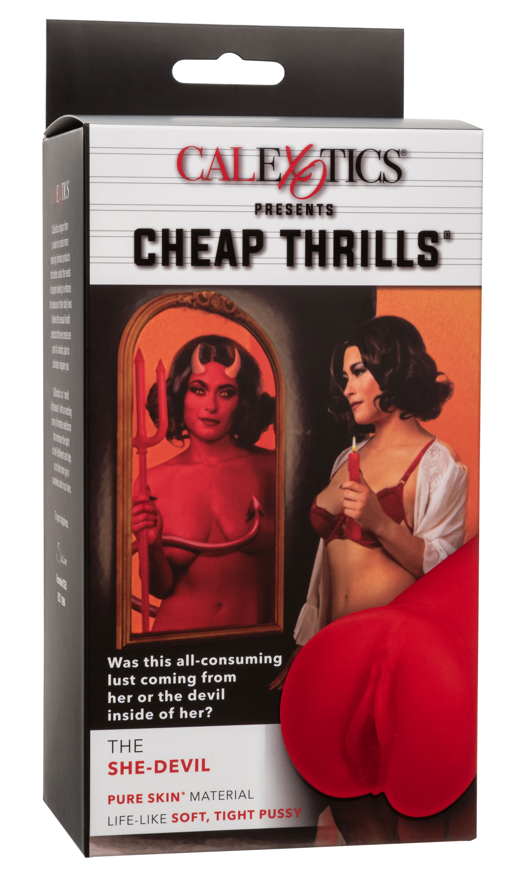 CalExotics - Cheap Thrills - the She Devil - Red - Masturbation Aids for Males