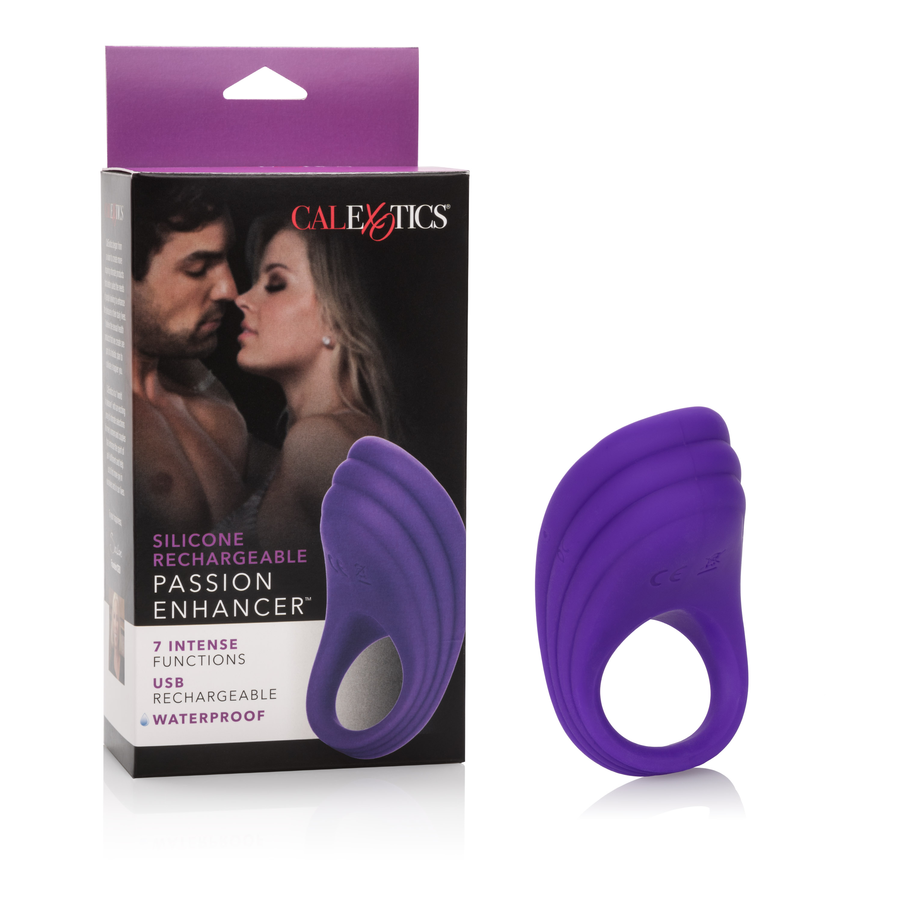 CalExotics - Silicone Rechargeable Passion Enhancer - Cockrings