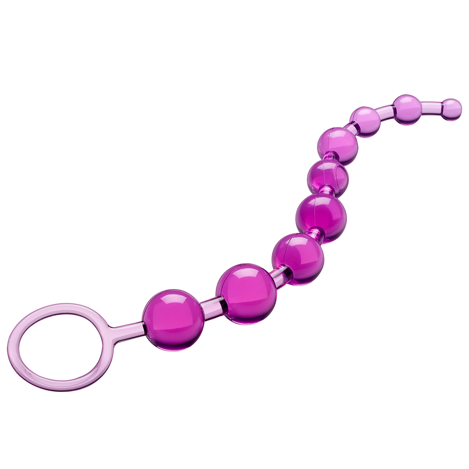 Cloud 9 Novelties - Classic Anal Beads Purple - Anal Toys & Stimulators