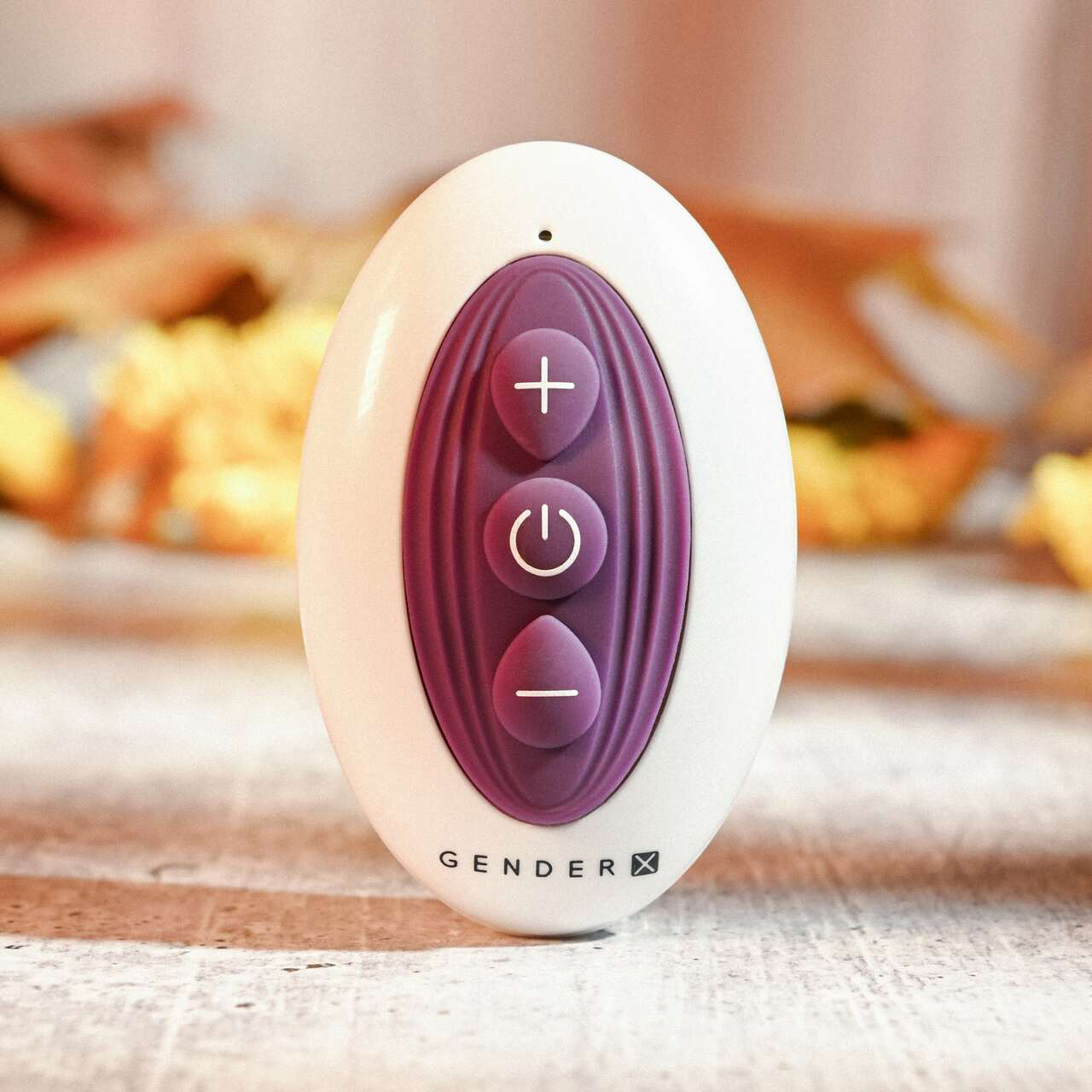 Gender X Gender X Velvet Hammer Rechargeable Remote-Controlled Thumping Thrusting Dual Stimulator Purple