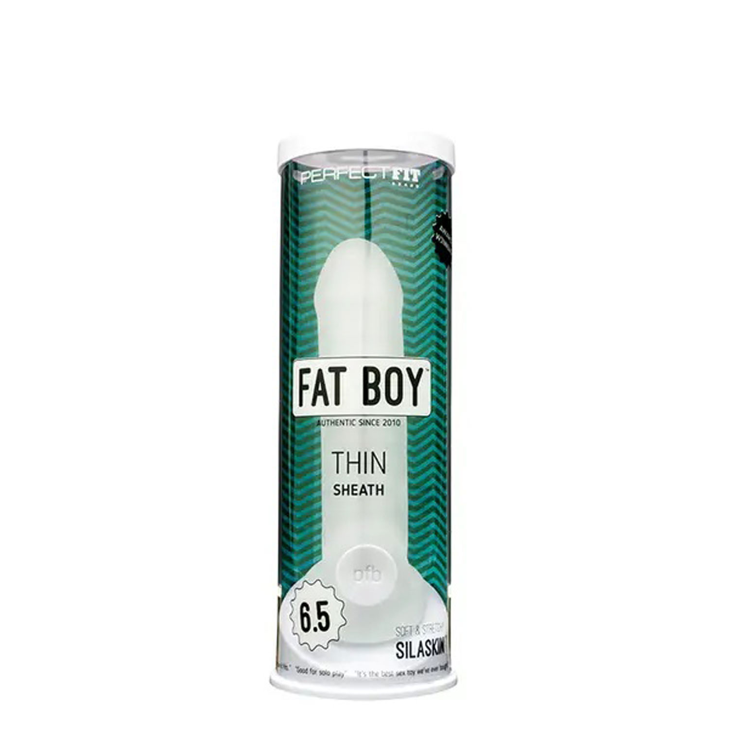 Perfect Fit - Fat Boy Thin 6.5 in Clear - Cockrings