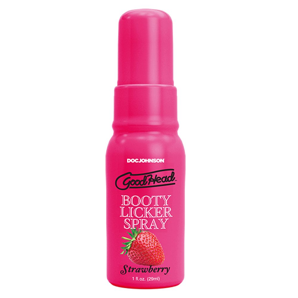 Doc Johnson - Goodhead Booty Licker Spray Strawberry 1 Fl - Edible