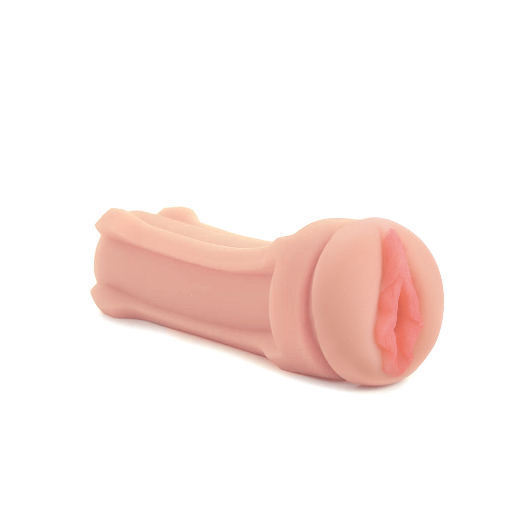 Global Novelties - Happy Ending Self-Lubricating Shower Stroker - Pussy - Masturbation Aids for Males - TPE/TPR/Elastomers