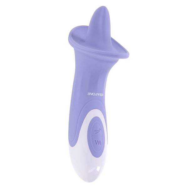 Evolved Novelties - Lix and Kisses - Purple - Vibrators - Silicone