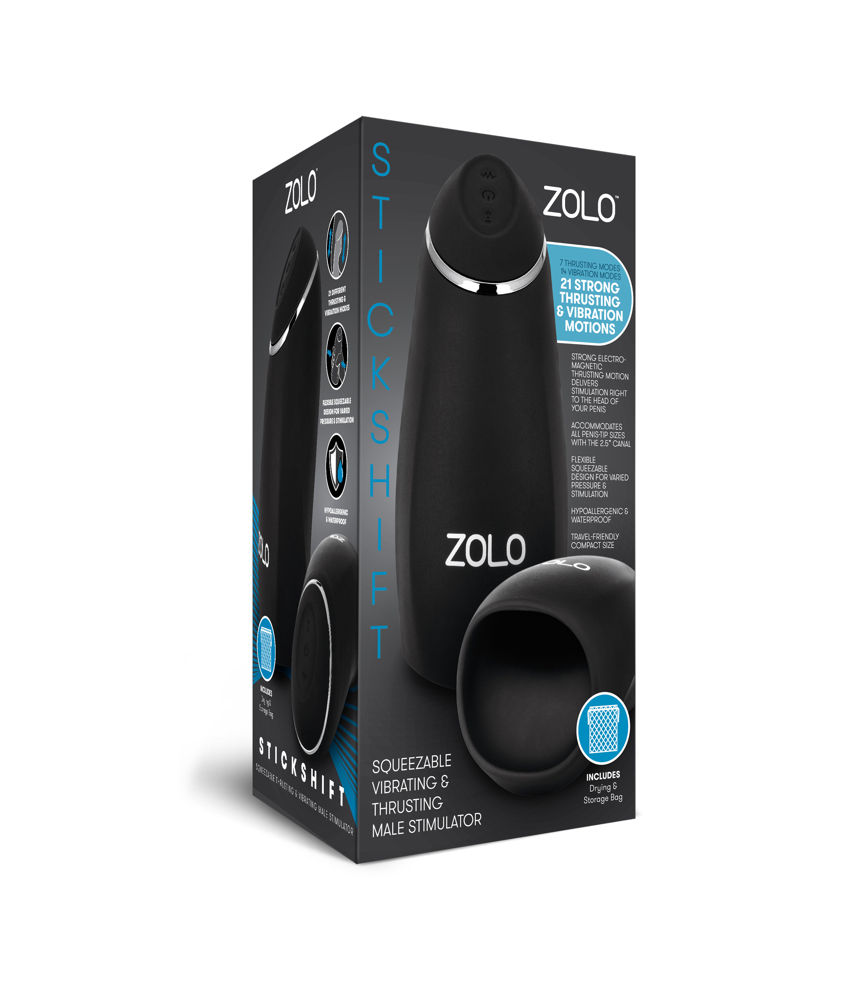 XGEN - Zolo Stickshift Masturbator - Eco-Friendly