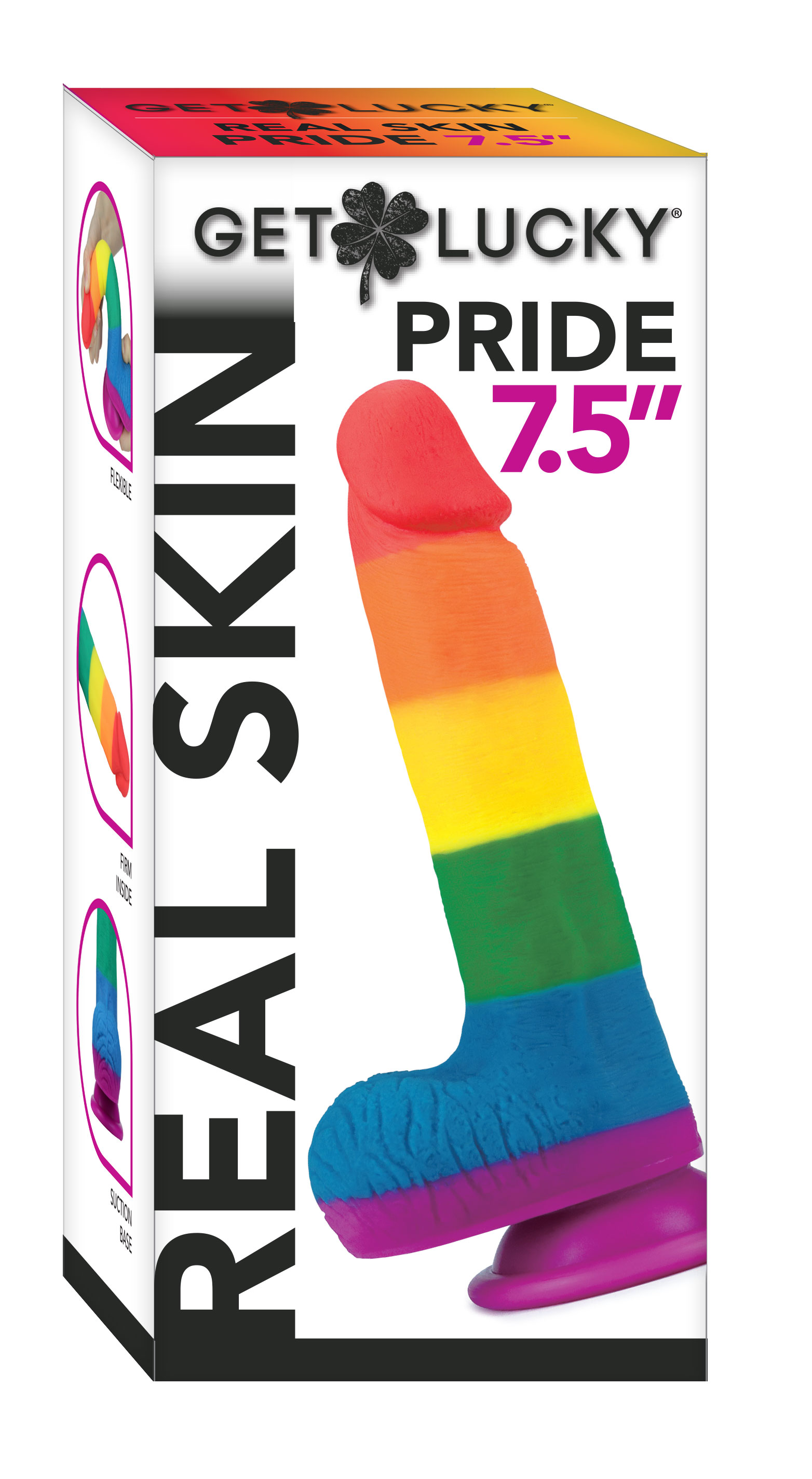 Viben - 7.5" Pride Dildo - Rainbow - Dildos