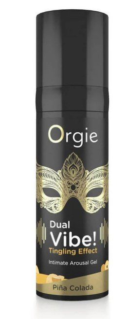 Creative Conceptions - Dual Vibe Pina Colada Kissable Liquid Vibrator - 15ml - Lubricants, Creams & Glides