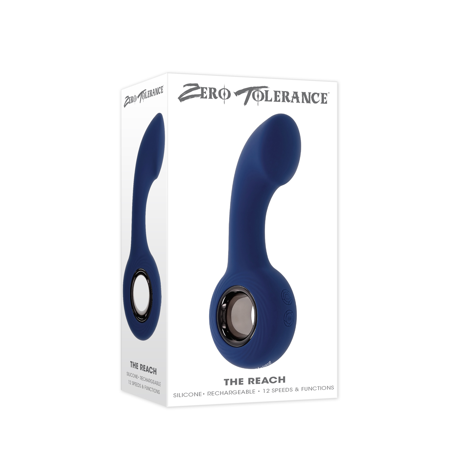 Zero Tolerance - Zero Tolerance The Reach Blue - Anal Toys & Stimulators - Silicone