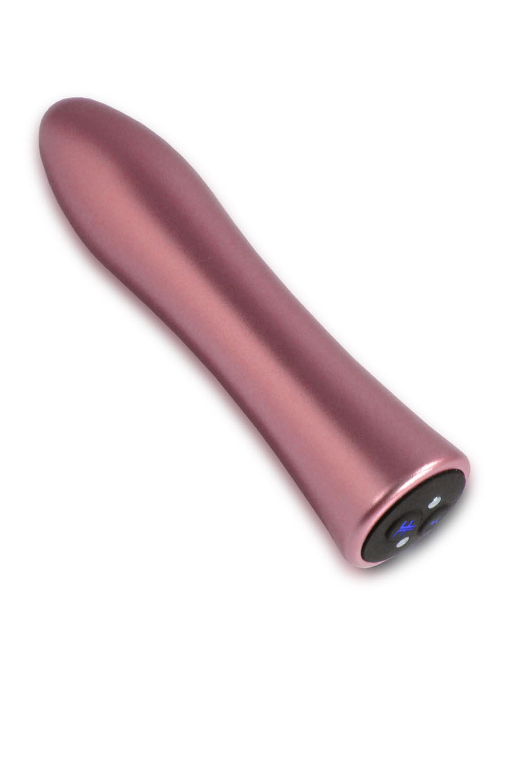 FemmeFunn - FemmeFunn Bougie Bullet Rechargeable Aluminum Vibrator Rose Gold - Vibrators - Metal