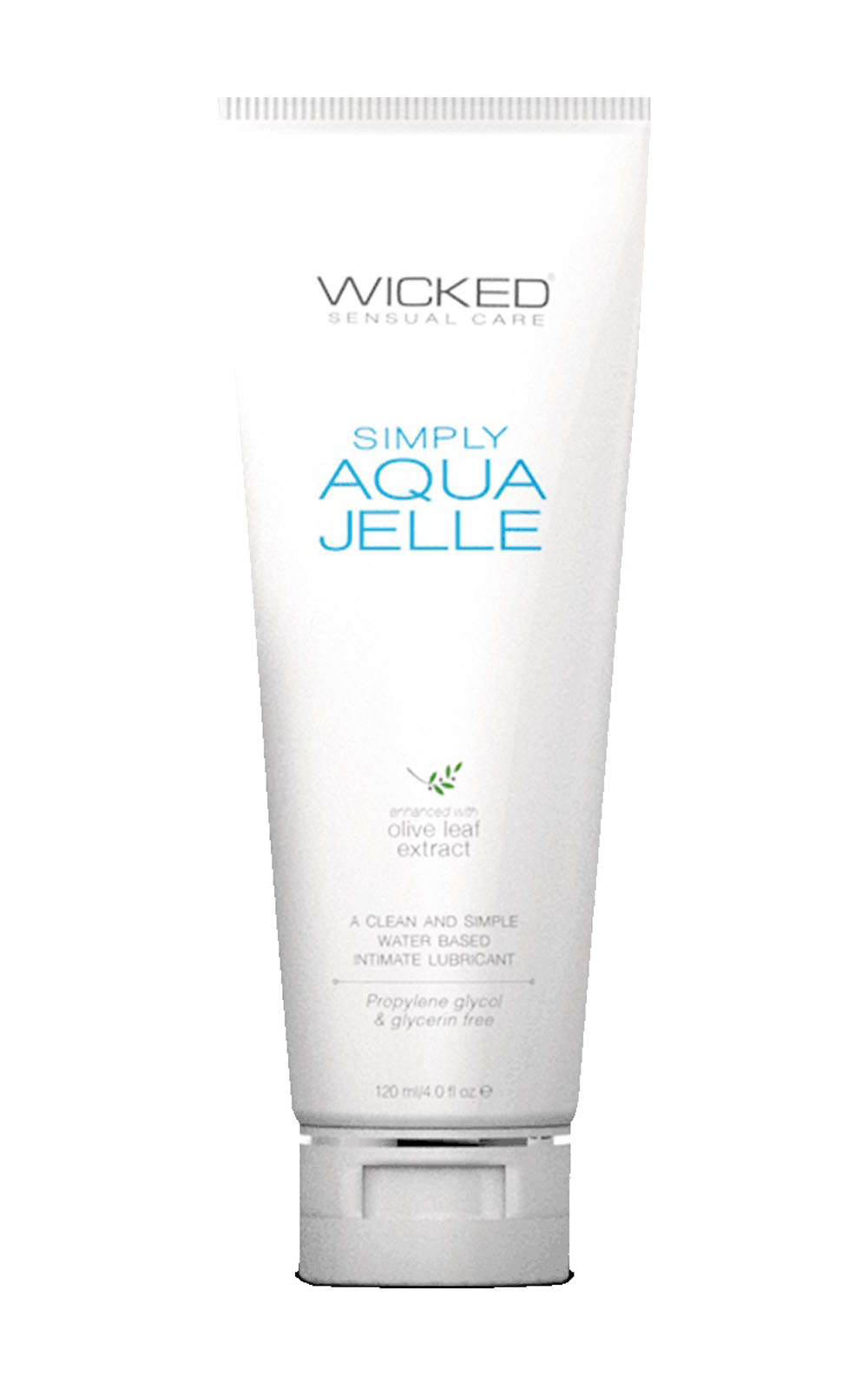 Wicked Sensual Care - Simply Aqua Jelle Fragrance Free Lubricant - 4 Fl. Oz. - Lubricants, Creams & Glides