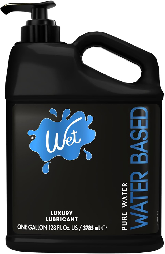Wet - Wet Original Water Based Lubricant 128 Oz - Lubricants, Creams & Glides