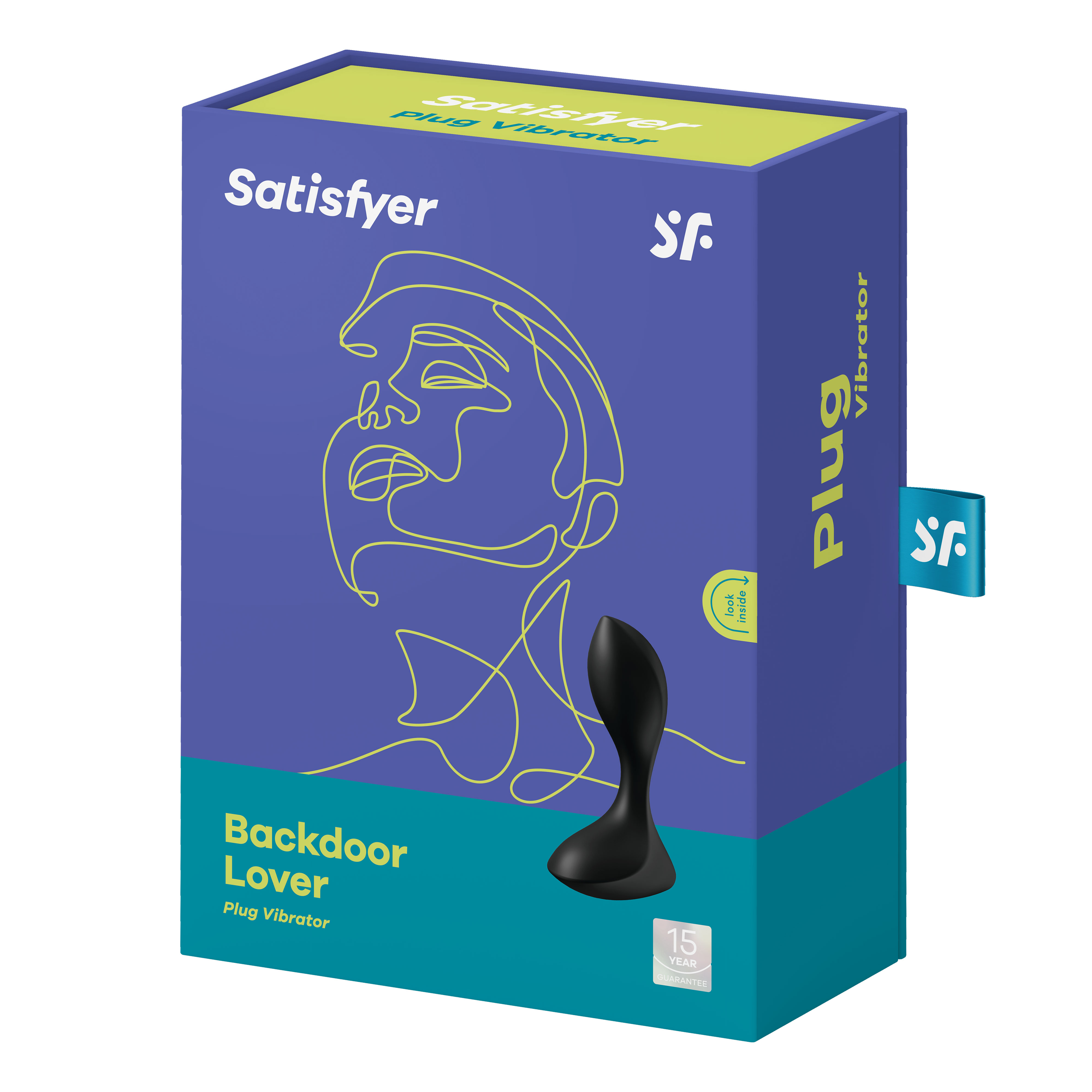 Satisfyer - Backdoor Lover - Black - Anal Toys & Stimulators