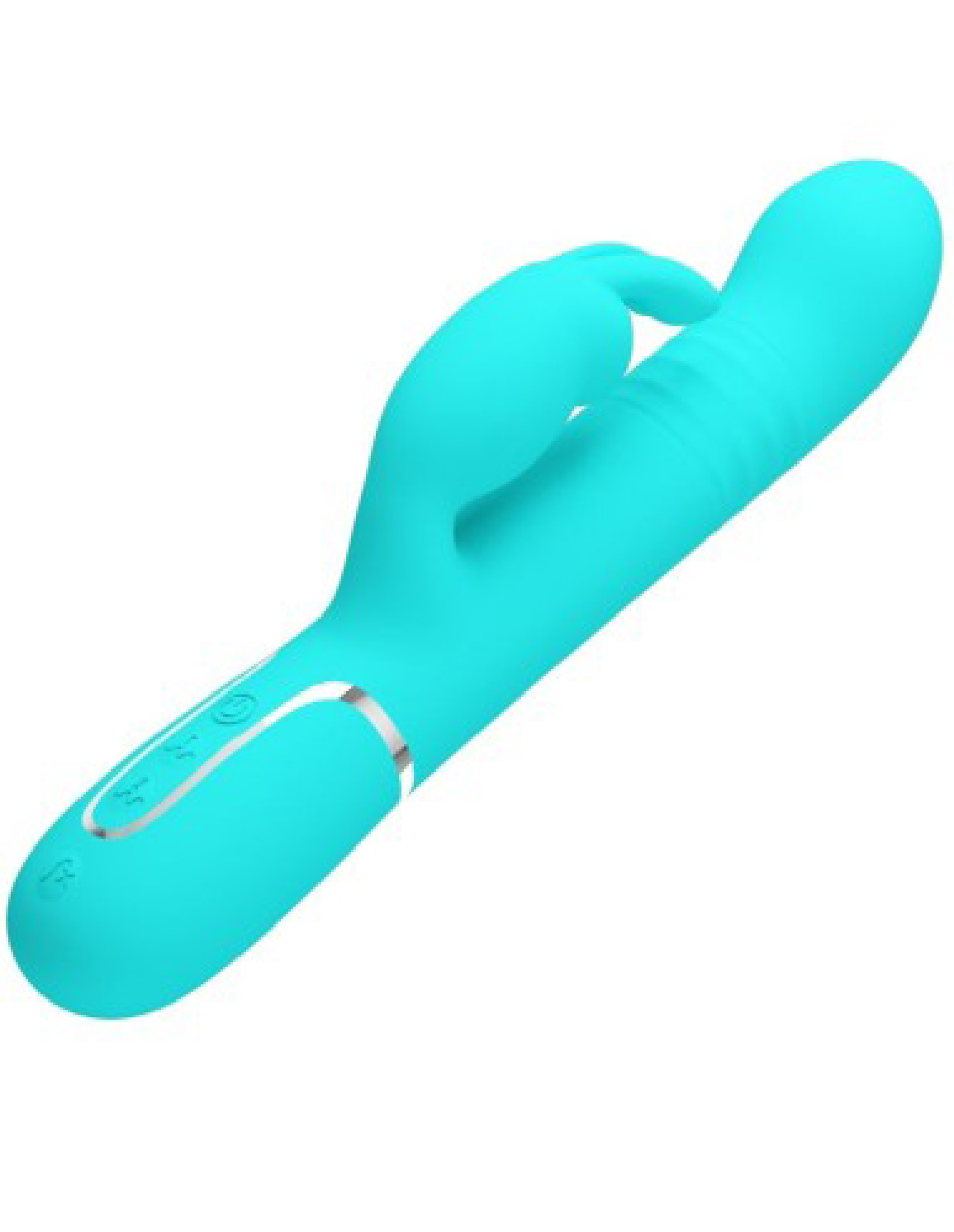 Pretty Love - Coale Rabbit Vibrator Pearls - Turquoise - Eco-Friendly