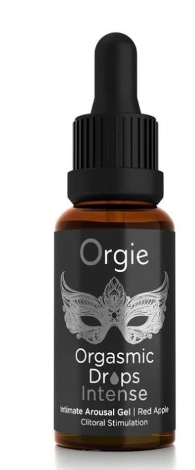 Creative Conceptions - Orgasmic Drops 1oz Intimate Arousal Gel Red Apple - Lubricants, Creams & Glides