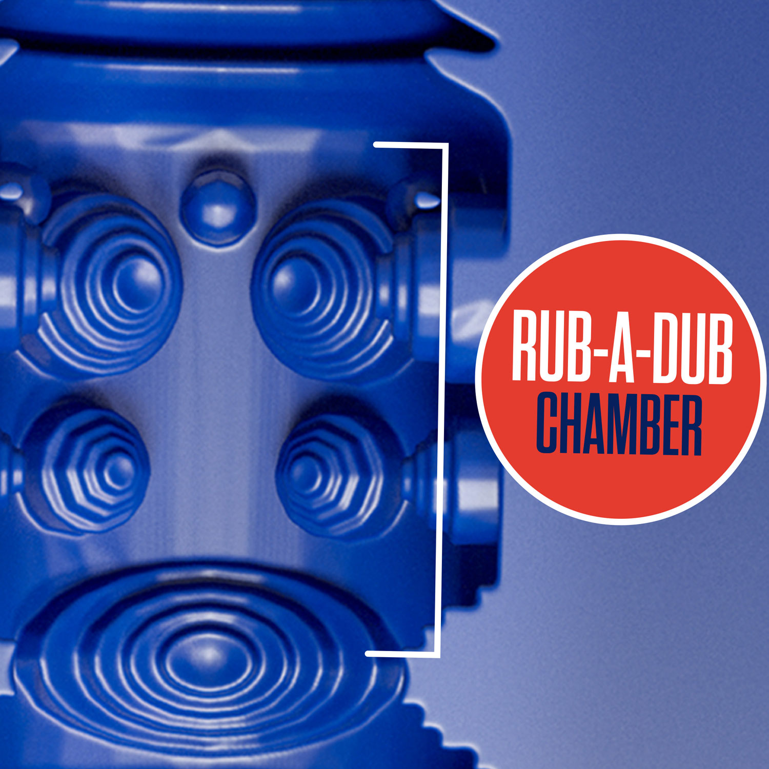 Blush - Rize Turbine Self-Lubricating Stroker Blue - Masturbation Aids for Males - TPE/TPR/Elastomers