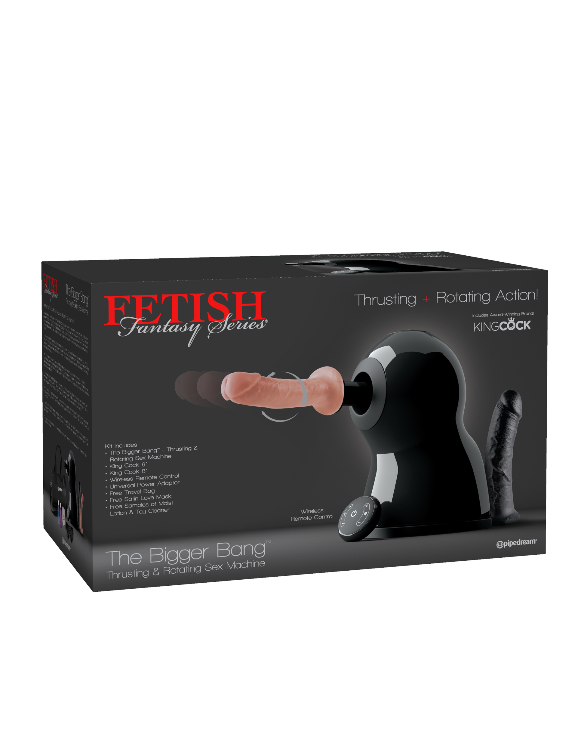 Pipedream - Fetish Fantasy the Bigger Bang Thrusting & Rotating Sex Machine - Bedroom Play Gear