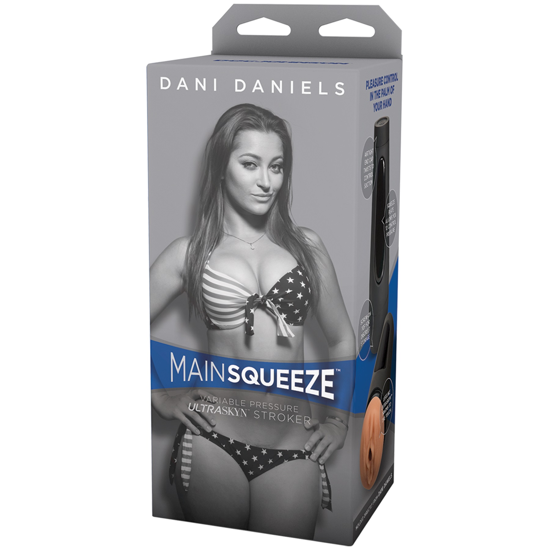 Doc Johnson - Main Squeeze Dani Daniels Pussy - Masturbation Aids for Males - TPE/TPR/Elastomers