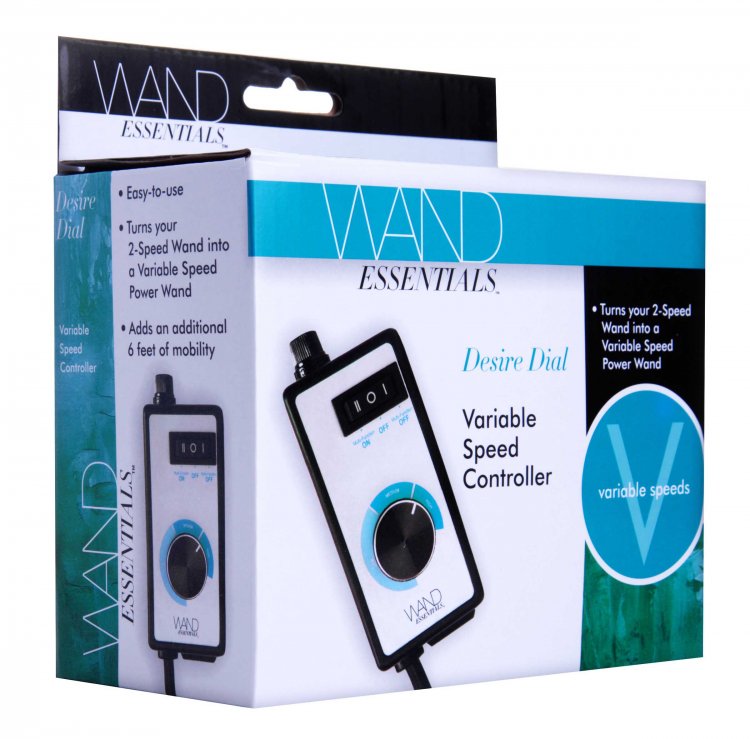 XR Brands - Wand Essentials Multi-Function Wand Controller - Vibrators - Plastic