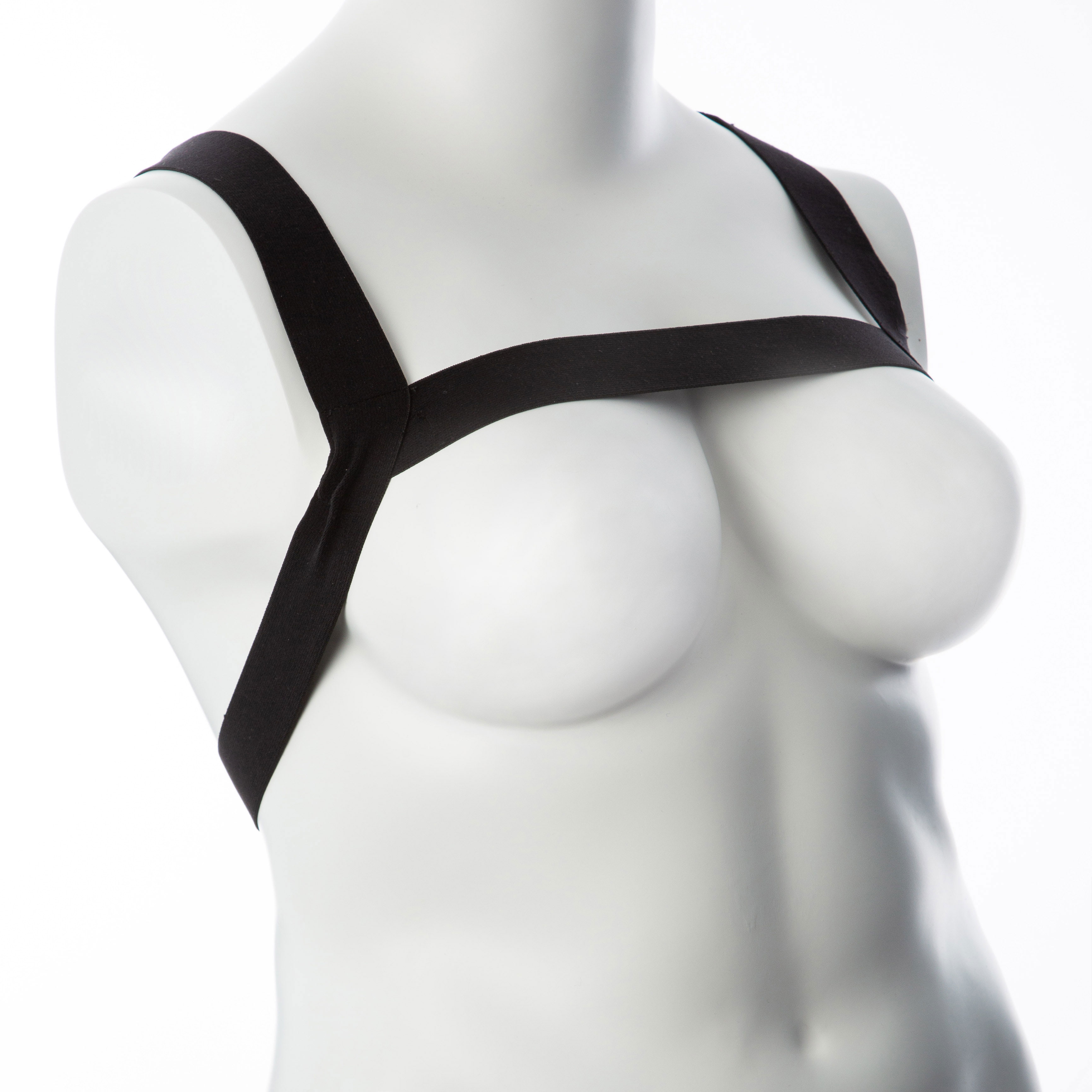 Voodoo Toys - Gender Fluid Billie Harness - Large/xxlarge -Black - Bondage & Fetish Toys