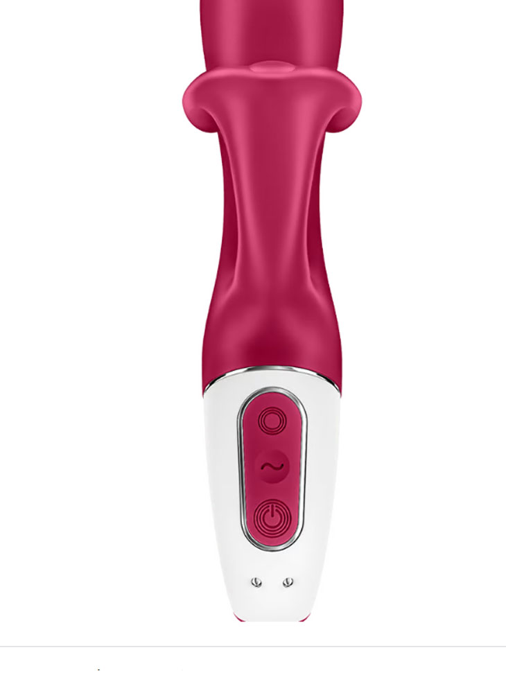 Satisfyer - Satisfyer Embrace Me - Rabbit Vibrator - Berry - Vibrators