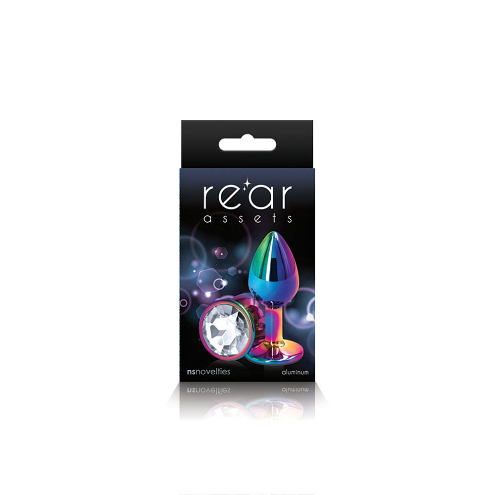 nsnovelties - Rear Assets - Multicolor - Small - Clear - Anal Toys & Stimulators