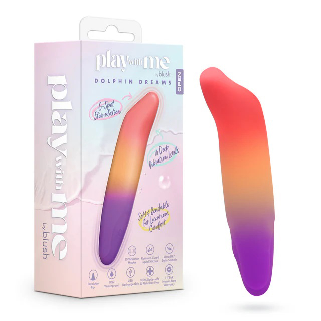 Blush - Play With Me Dolphin Dreams - Vibrators - Silicone