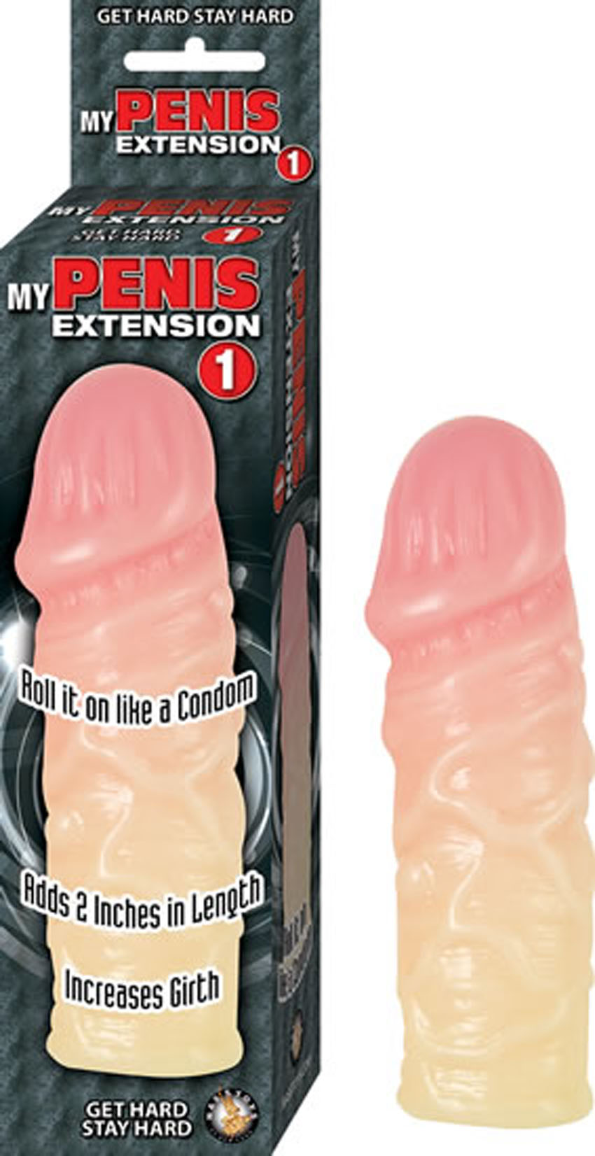 Nasstoys - My Penis Extension 1 - Flesh - Penis Extension & Sleeves