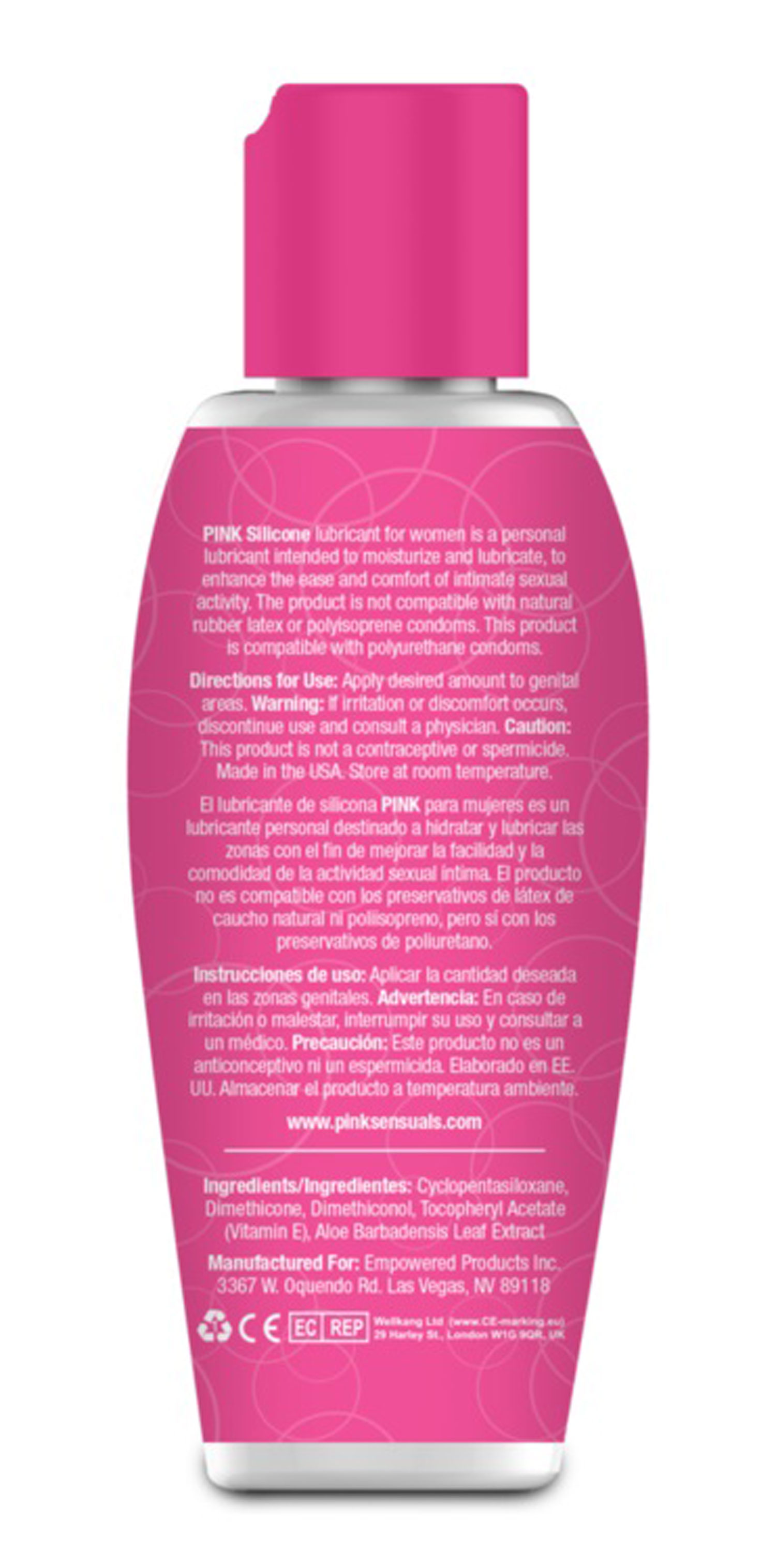 Gun Oil Pink Lubricant - Pink - Silicone Lubricant - 2.8 Oz / 80 ml - Lubricants, Creams & Glides
