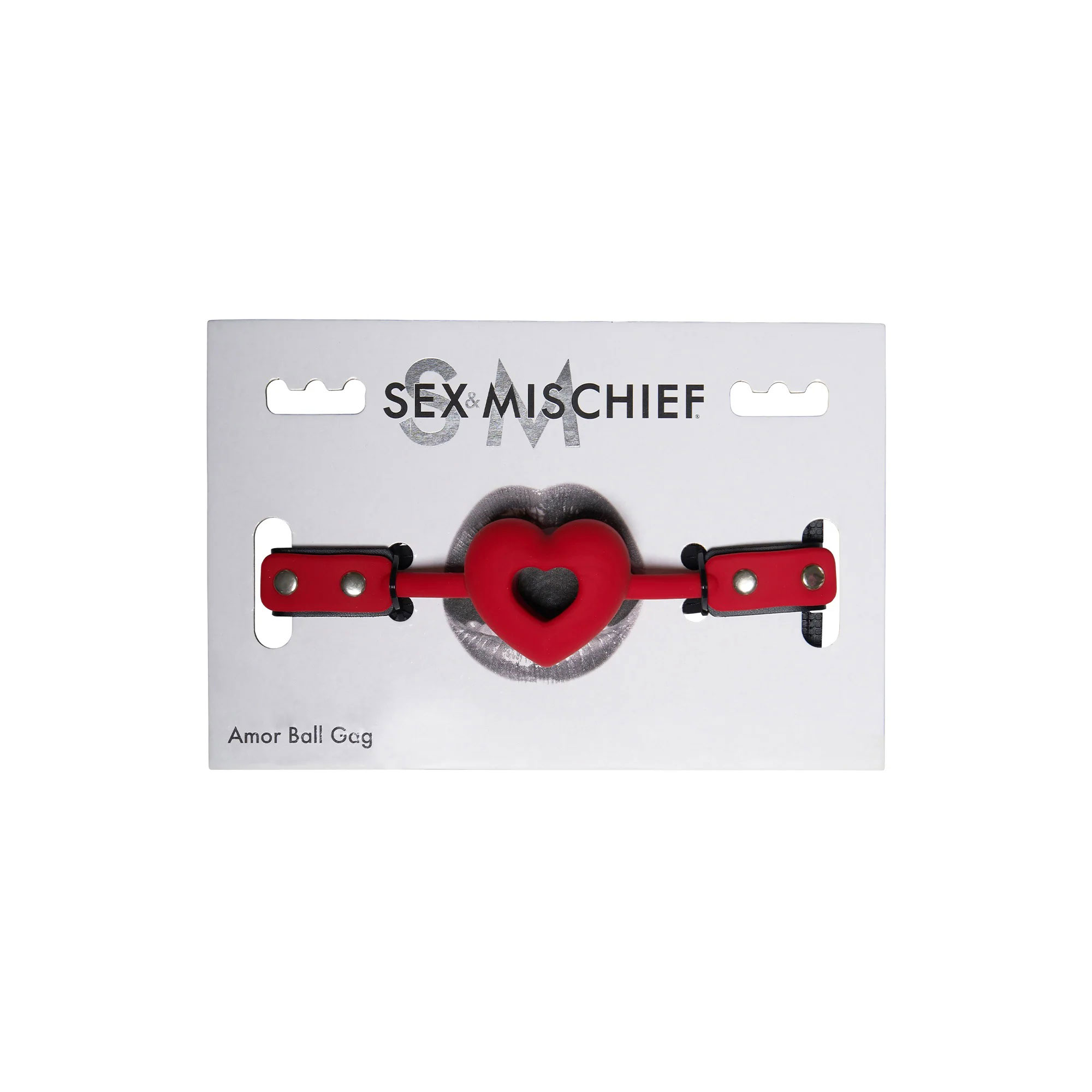 Sportsheets - Amor Ball Gag - Red - Bondage & Fetish Toys