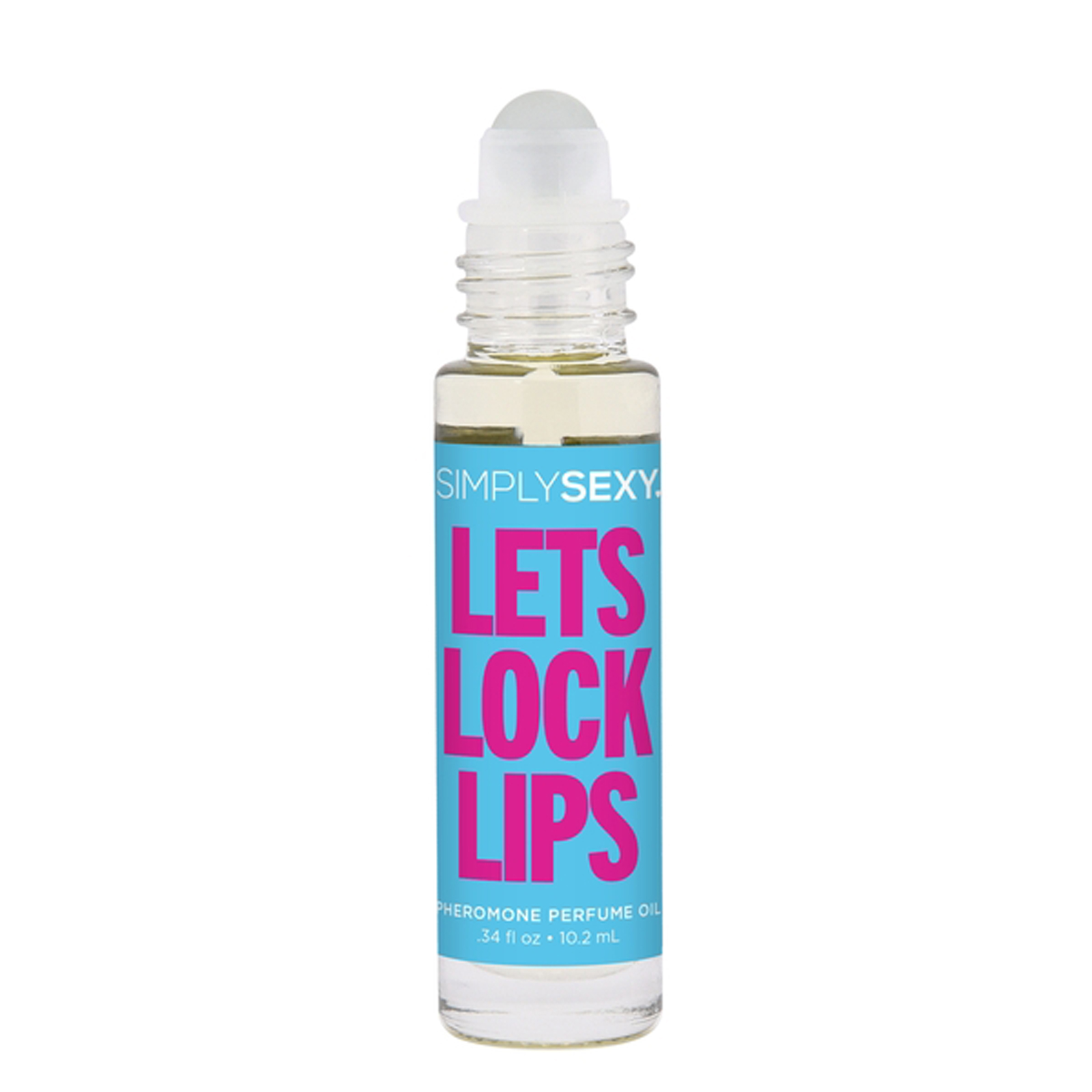 Classic Brands - Simply Sexy Pheromone Perfume Oil Lets Lock Lips Roll on .34 Oz - Bath & Body