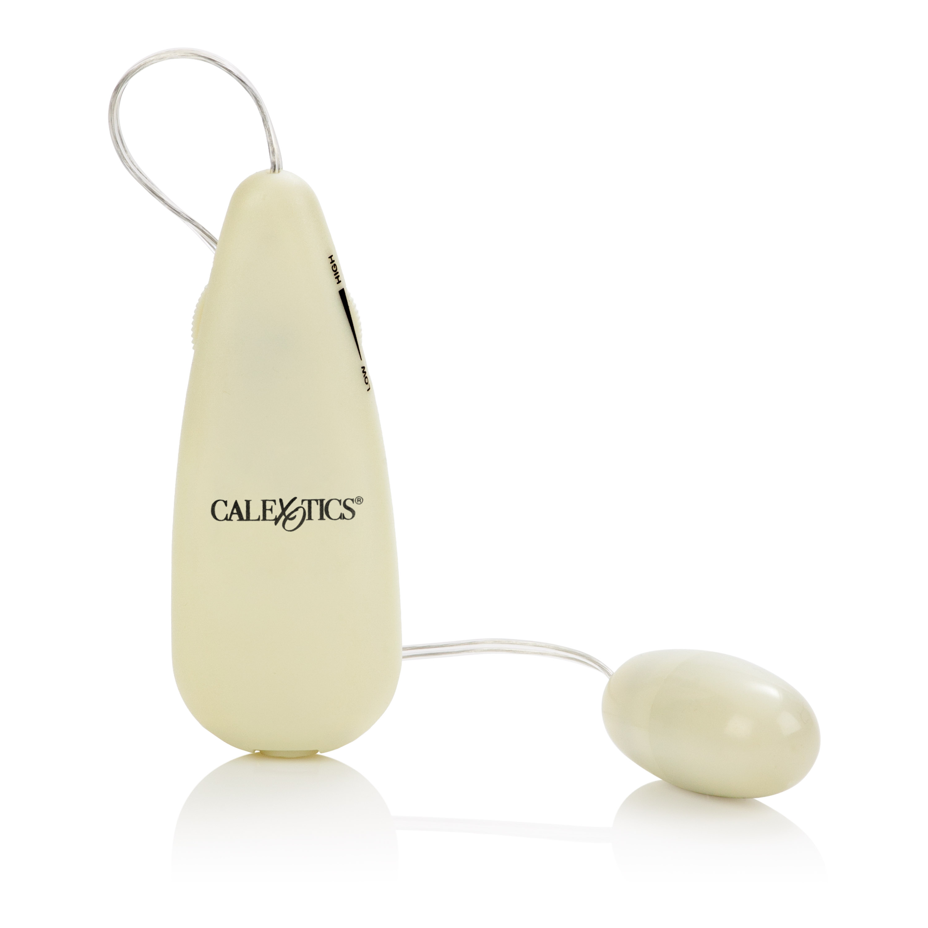 CalExotics - Glow-in-the-Dark Pocket Exotics Vibrating Glowing Bullet - Eggs & Bullets