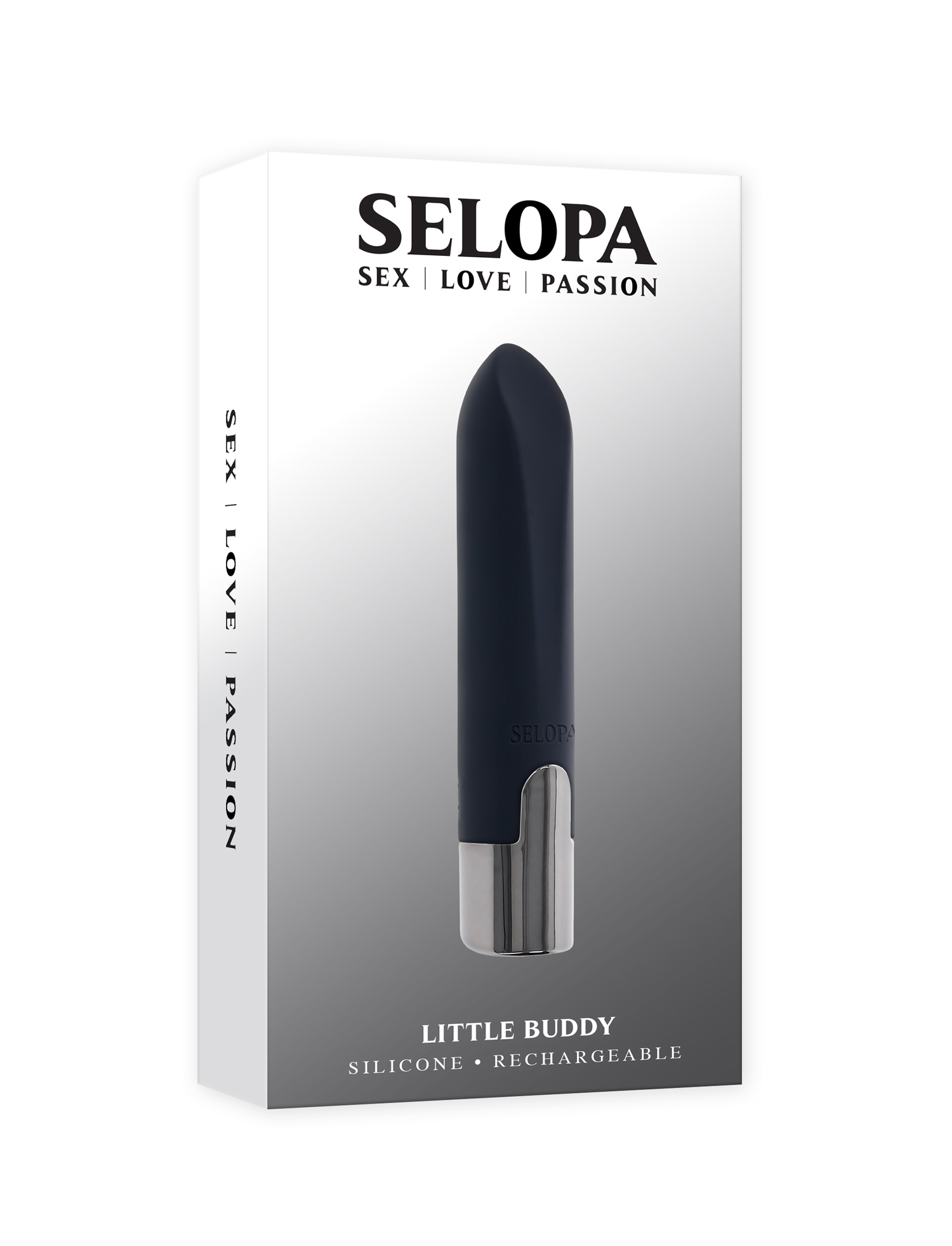 Selopa - Selopa Little Buddy Black - Vibrators - Silicone