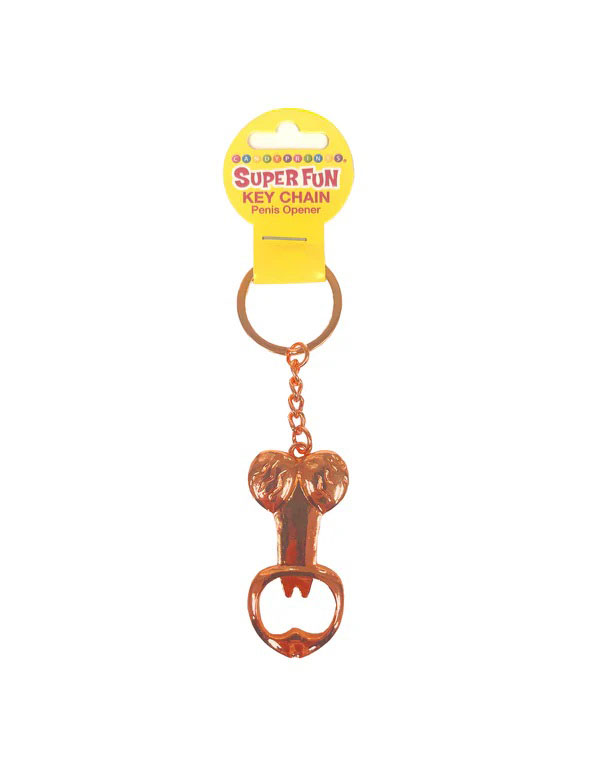 Little Genie - Super Fun Penis Bottle Opener Key Chain 6ct - Bachelor & Bachelorette Items
